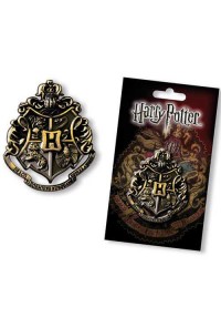 HARRY POTTER PIN HOGWARTS CREST 4CM