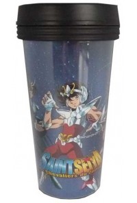 CABALLEROS DEL ZODIACO TAZA TERMICA SAINT SEIYA