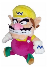SUPER MARIO PELUCHE WARIO 24CM