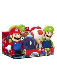 SUPER MARIO PELUCHE 15CM SURTIDO SERIE 3 (5 MODELOS)
