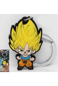 DRAGON BALL LLAVERO CAUCHO GOKU SUPER GUERRERO