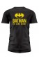 BATMAN THE DARK KNIGHT CAMISETA NEGRA CHICO LOGO M