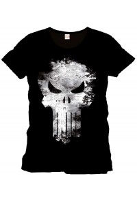 PUNISHER CAMISETA DISTRESS SKULL S