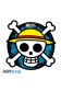ONE PIECE ALFOMBRILLA RATON SKULL