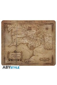 EL SEÑOR DE LOS ANILLOS ALFOMBRILLA RATON MAPA DE ROHAN Y GONDOR