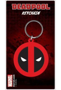 DEADPOOL LLAVERO CAUCHO SYMBOL 6CM