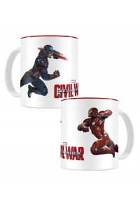 CIVIL WAR TAZA BLANCA-ROJA DUELO
