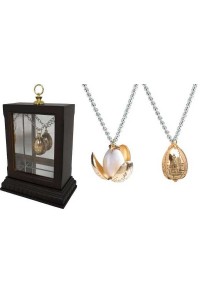 HARRY POTTER COLGANTE CON COLLAR HUEVO DE ORO