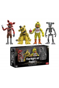 FIVE NIGHTS AT FREDDY'S PACK DE 4 FIG 5CM SET 1
