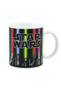 STAR WARS TAZA SENSITIVA AL CALOR LIGHTSABER