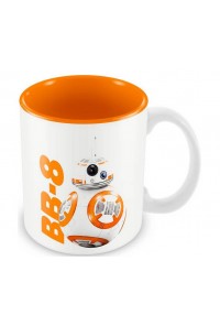 STAR WARS EPISODIO VII TAZA BLANCA-NARANJA CERAMICA BB-8