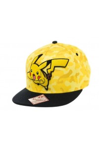 POKEMON GORRA BEISBOL SNAP BACK PIKACHU CAMO
