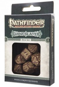 DADOS Q-WORKSHOP SET DE 7: PATHFINDER DICE  GIANTSLAYER