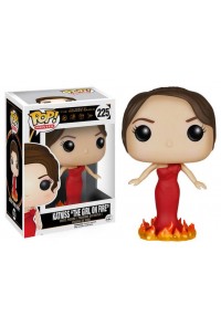 LOS JUEGOS DEL HAMBRE FIGURA 9 CM KATNISS THE GIRL ON FIRE VINYL POP