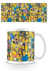 LOS SIMPSONS TAZA CHARACTERS
