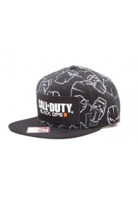 CALL OF DUTY BLACK OPS III GORRA BEISBOL SNAP BACK TEXT LOGO & SKULLS