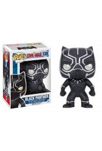 BLACK PANTHER CABEZON 10 CM MARVEL CIVIL WAR VINYL POP!