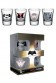 BATMAN VS SUPERMAN DAWN OF JUSTICE PACK 4 VASOS CHUPITOS MIX