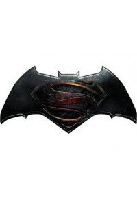 BATMAN VS SUPERMAN DAWN OF JUSTICE LLAVERO CAUCHO LOGO 7 CM DC COMICS