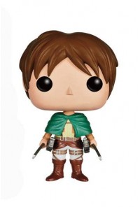 ATAQUE A LOS TITANES FIGURA 10 CM EREN JAEGER VINYL POP