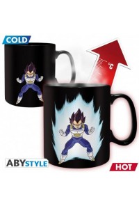 DRAGON BALL Z TAZA 460 ML VEGETA SENSITIVA AL CALOR