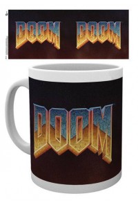 DOOM CLASSIC TAZA LOGO