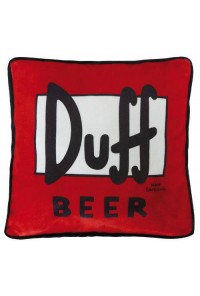 LOS SIMPSON DUFF BEER ALMOHADA LOGO 40