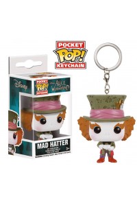 ALICIA EN EL PAIS DE LAS MARAVILLAS LLAVERO 4 CM MAD HATTER POCKET POP!