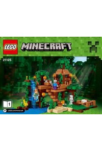 LEGO MINECRAFT LA CASA DEL ARBOL EN LA JUNGLA