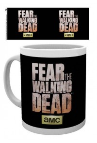 THE WALKING DEAD TAZA FEAR LOGO
