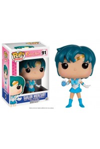 SAILOR MOON FIGURA 9 CM SAILOR MERCURY VINYL POP! FUNKO 91