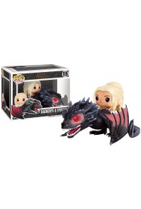 JUEGO DE TRONOS FIG 18 CM VINYL POP DAENERYS Y DROGON