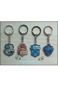ANGEL CREATIONS LLAVERO ESCUDO CASAS HARRY POTTER