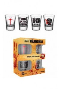 THE WALKING DEAD PACK DE 4 VASOS DE CHUPITOS SYMBOLS