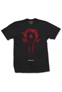 WARCRAFT CAMISETA FOR THE HORDE T-L