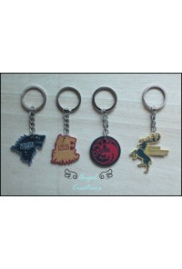 ANGEL CREATIONS LLAVERO CASA JUEGO DE TRONOS