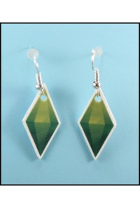 ANGEL CREATIONS PAR PENDIENTES LOGO SIMS