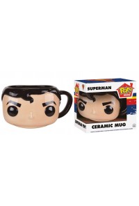 SUPERMAN TAZA FIGURATIVA POP HEROES DC