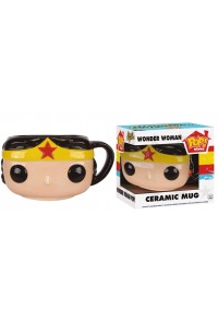 WONDER WOMAN TAZA FIGURATIVA POP HEROES DC