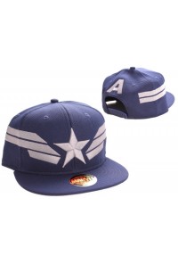 CAPITAN AMERICA GORRA BEISBOL STAR WINGS