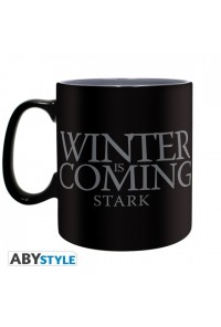 JUEGO DE TRONOS TAZA 460 ML WINTER IS COMING STARK