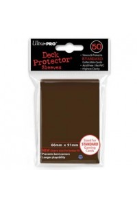 MINI DECK PROTECTOR BROWN STANDARD ( MARRON) SOLID (50) NUEVO HOLOGRAMA