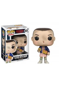 STRANGER THINGS POP VINYL FIG 9CM ELEVEN WITH EGGOS