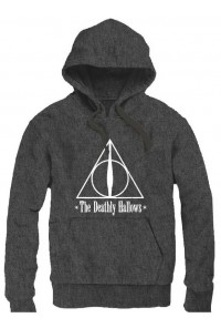 HARRY POTTER SUDADERA CAPUCHA THE DEATHLY HALLOWS L