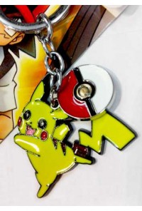 POKEMON LLAVERO METALICO PIKACHU Y POKEBALL