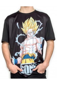 DRAGON BALL Z CAMISETA NEGRA GOKU XL
