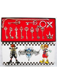 KINGDOM HEARTS SET 12 LLAVEROS O COLGANTES