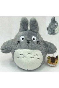 TOTORO PELUCHE TOTORO CON CABEZA GATOBUS 30CM