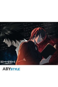 POSTER DEATH NOTE L VS LIGHT 52x38CM