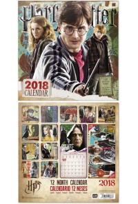 CALENDARIO 2018 HARRY POTTER 30x30CM